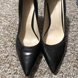 Black Nine West Pumps, Size 8